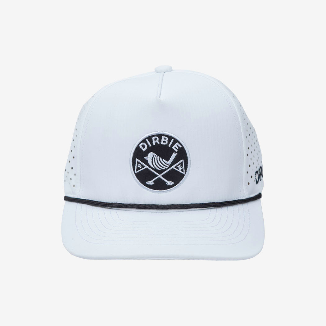 Cross Flags Rope Cap | white |
