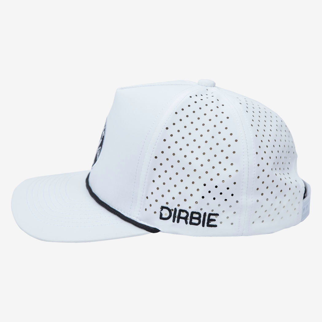 Cross Flags Rope Cap | white |