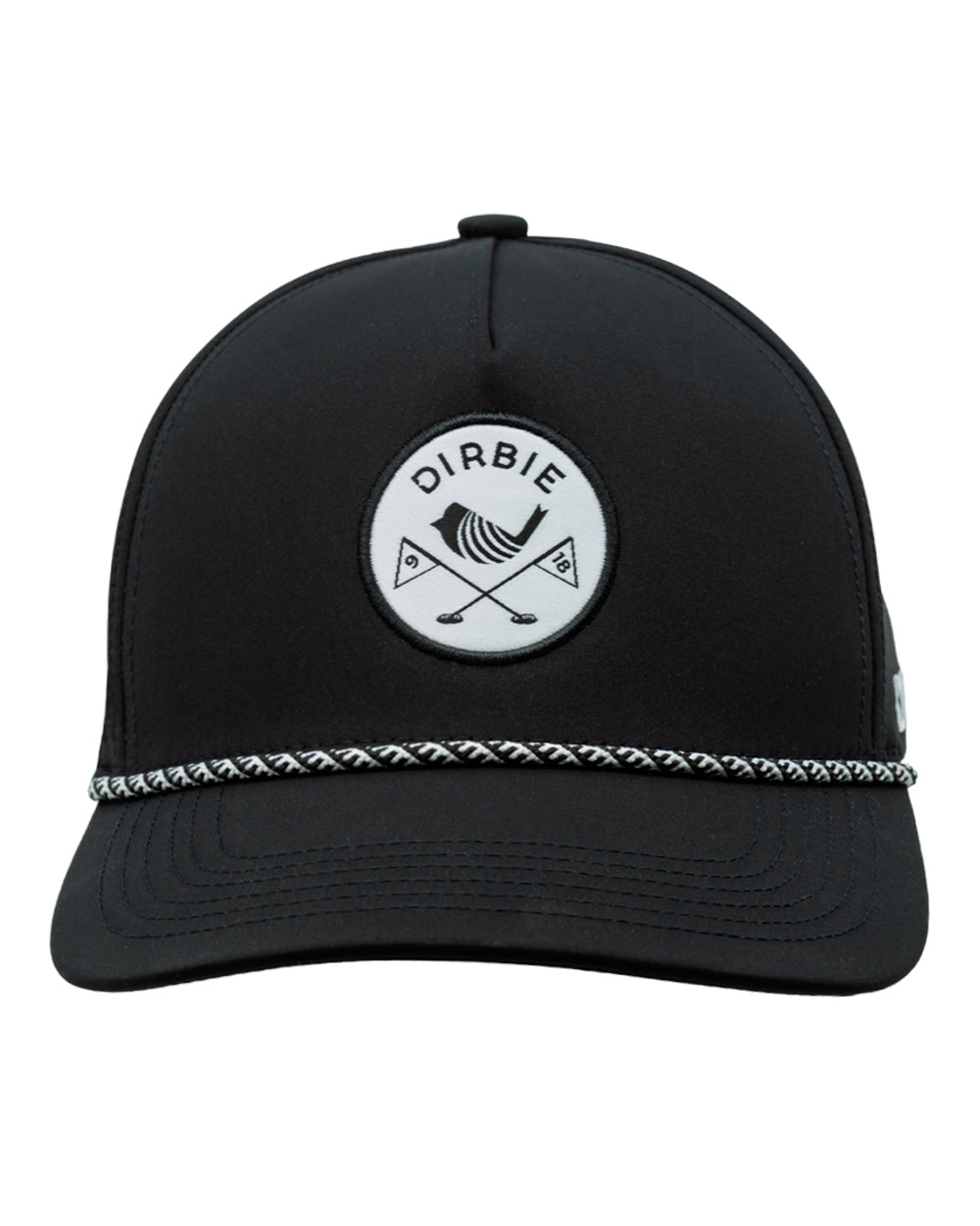 Cross Flags Rope Cap | black |