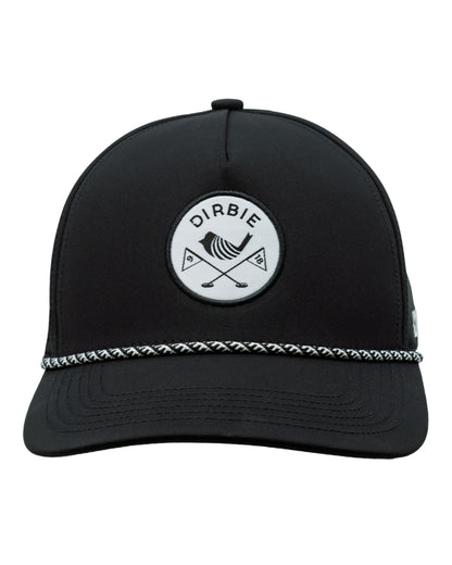 Cross Flags Rope Cap | black |