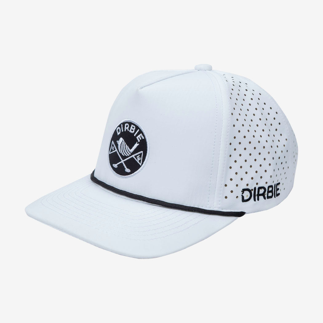 Cross Flags Rope Cap | white |